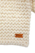 LITTLE FREEDOM Merino Wool Scarf - Natural White